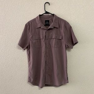 Prana men’s short sleeve button up